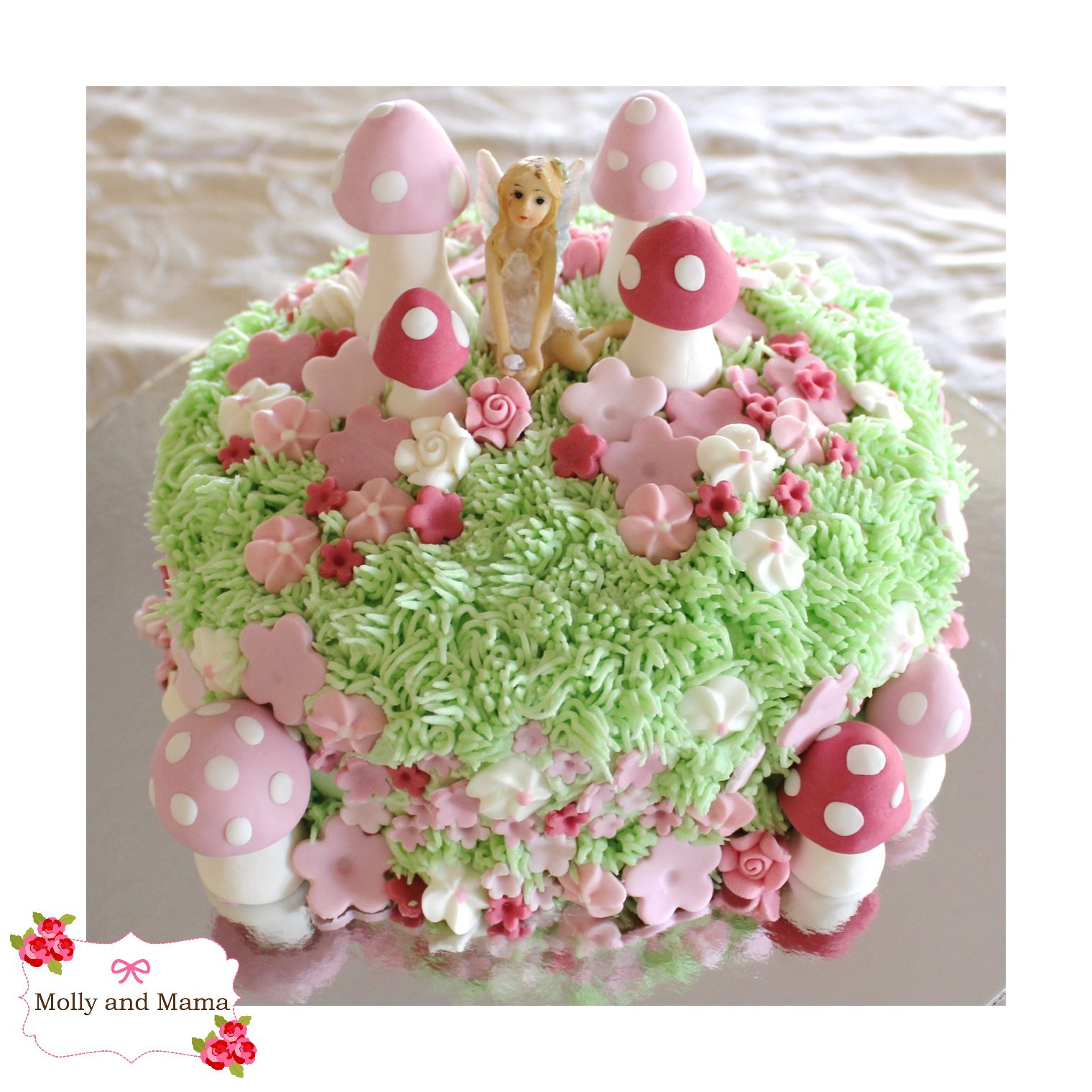 Making a Fairy Birthday Cake