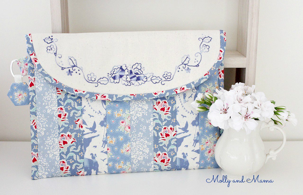 April’s Tilda Club Project – Summer Rose Pouch