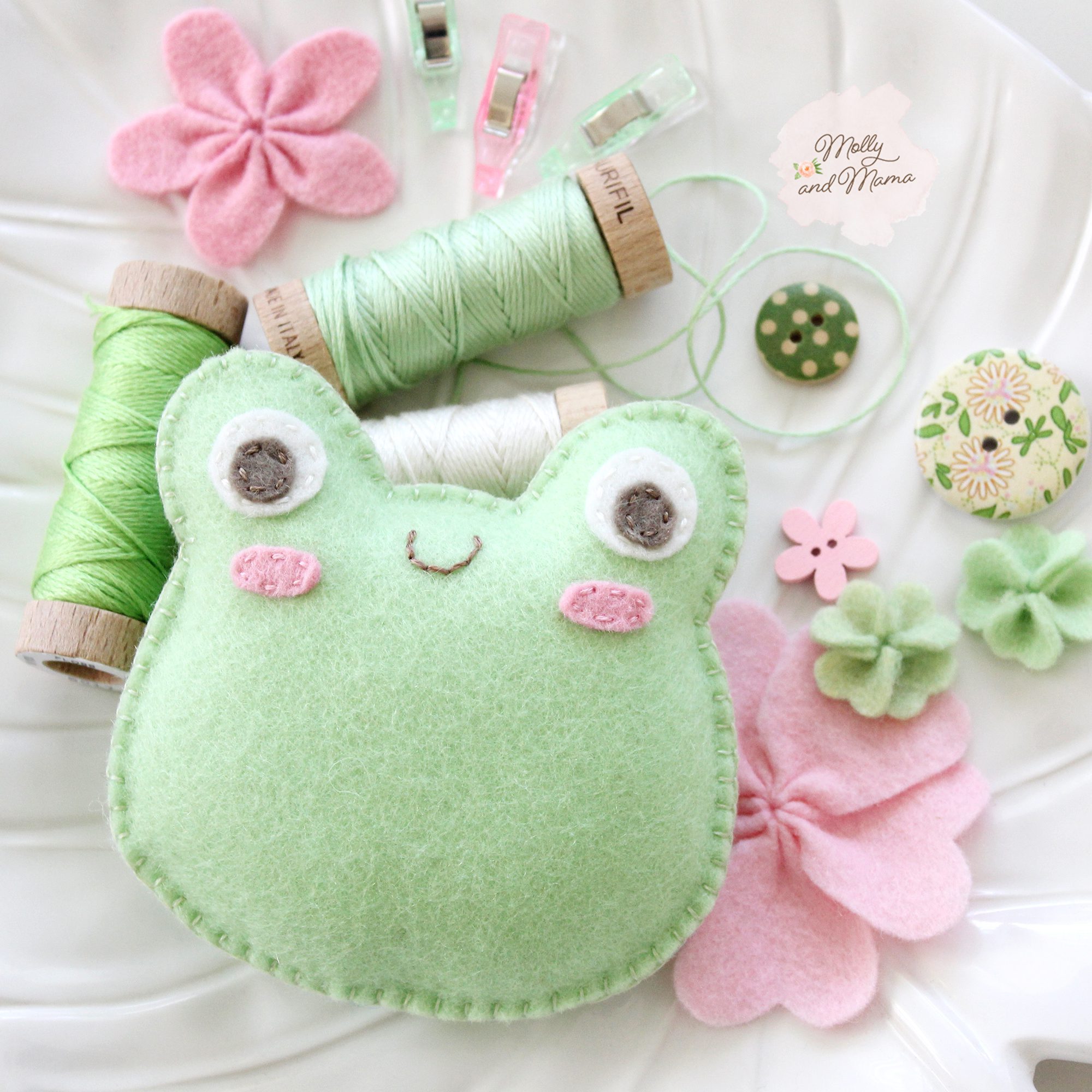 Sew Felt Frogs – Sew A Softie 2021