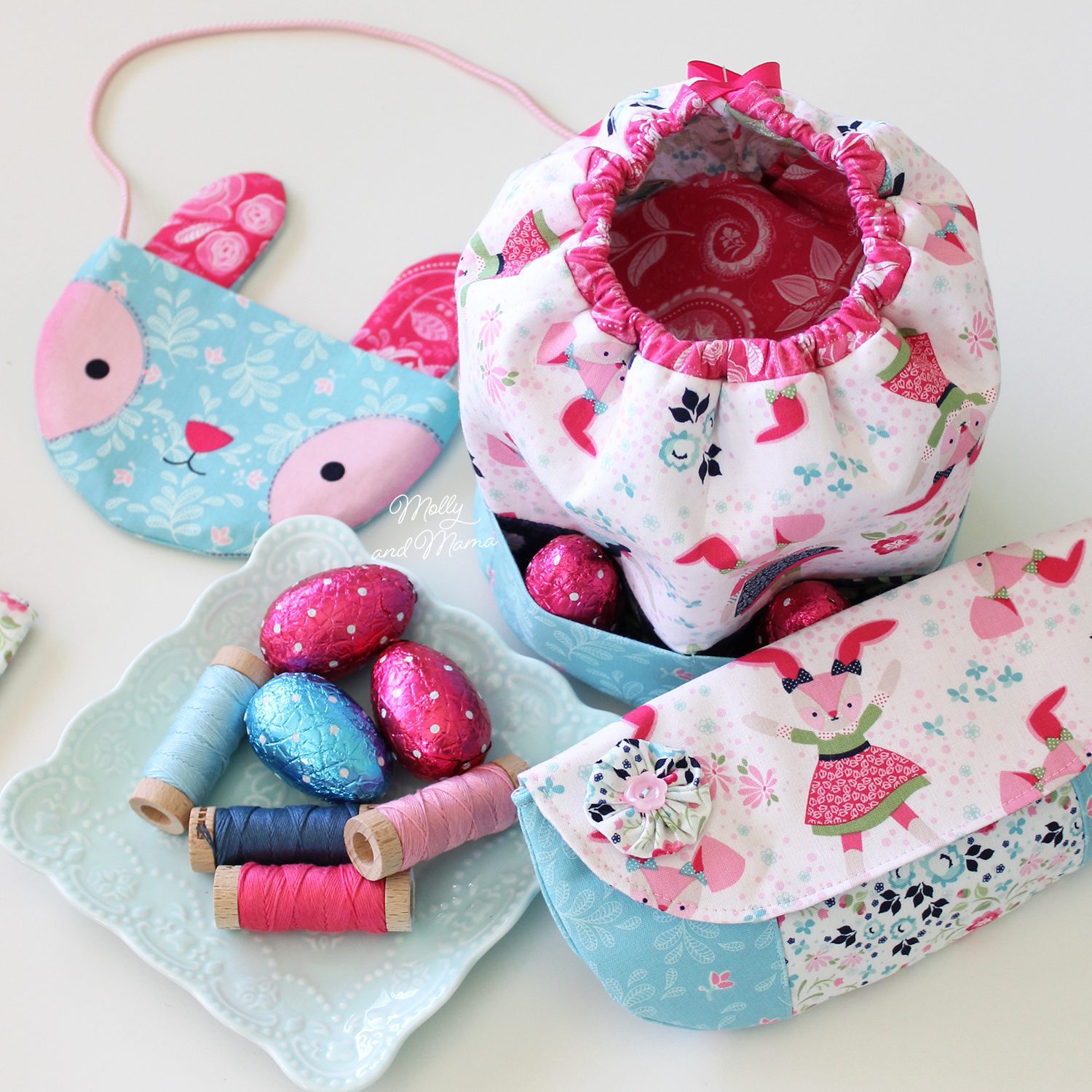 Easter Sewing with Boho Blooms fabric